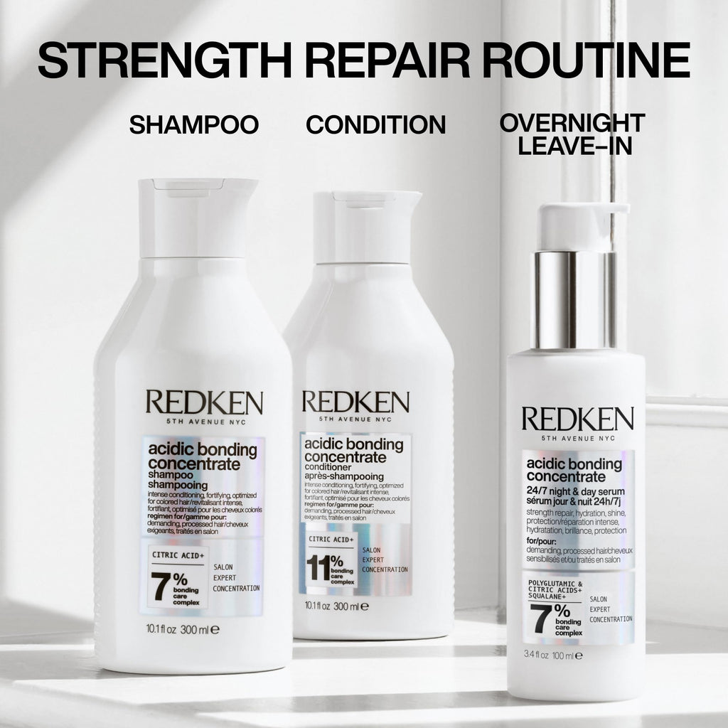 Redken Acidic Bonding Concentrate Hair Serum for Damaged Hair, Treatment for damaged processed, with Citric Acid, 100mL 🍁 All In One Marketplace Canada